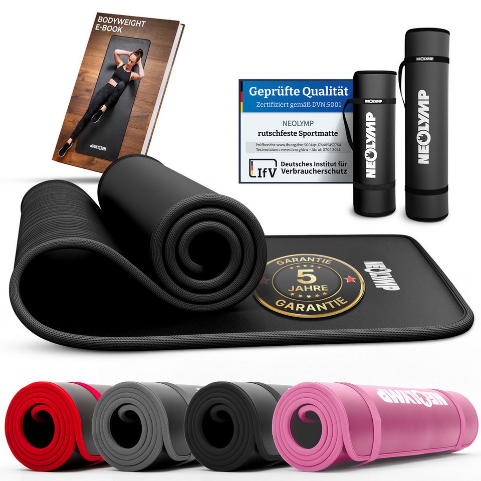 NEOLYMP Fitnessmatte mit Tragegurt · Ansicht 1